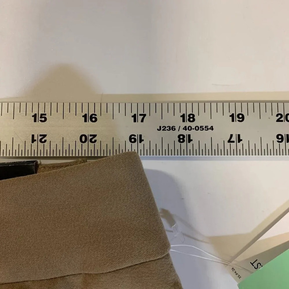 Nine West‎ Women's Mid Rise Stretch Petite Hem Work Trousers Size 12P NWT $79 - Picture 11 of 13